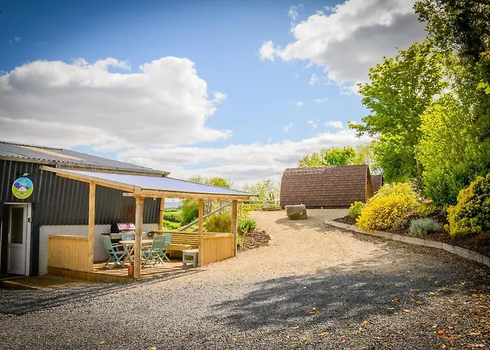 Glamping At Doon Angus Farm シャレー *